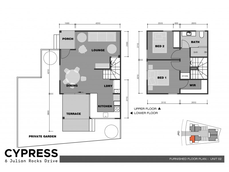 2/6 Julian Rocks Drive, Byron Bay NSW 2481 Floorplan