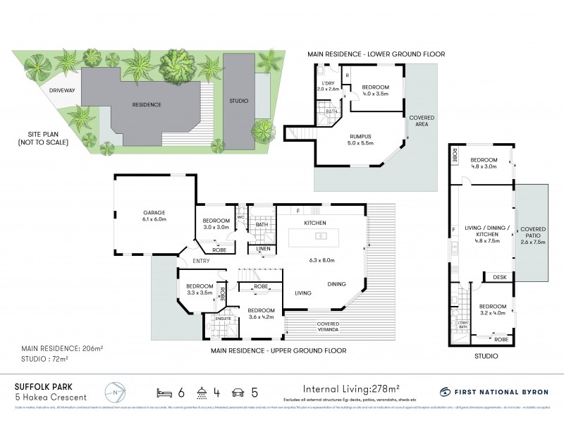 5 Hakea Crescent, Suffolk Park NSW 2481 Floorplan