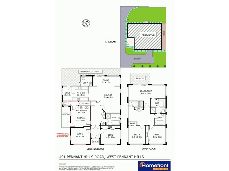 491 Pennant Hills Road, West Pennant Hills NSW 2125 Floorplan
