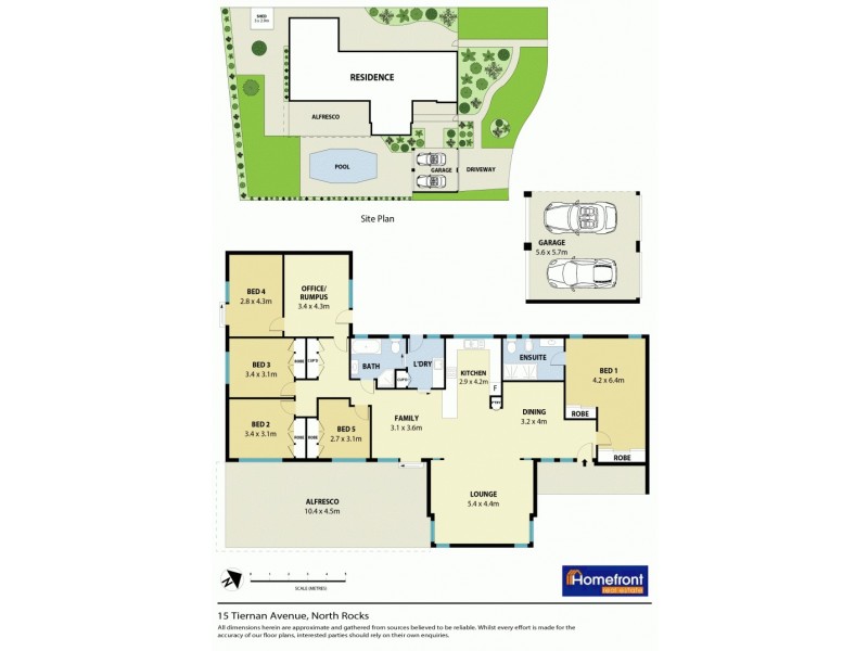 15 Tiernan Avenue, North Rocks NSW 2151 Floorplan