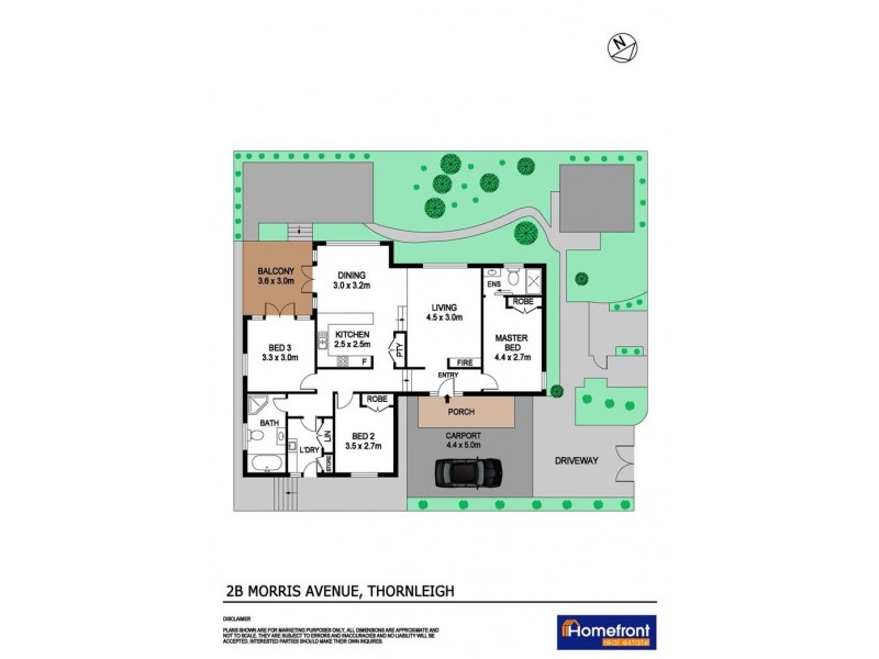 2B Morris Avenue, Thornleigh NSW 2120 Floorplan