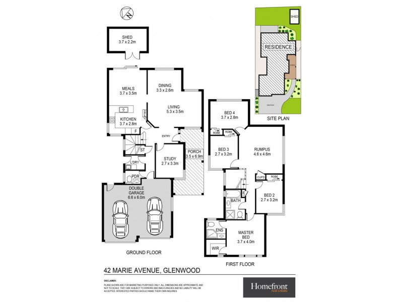 42 Marie Avenue, Glenwood NSW 2768 Floorplan