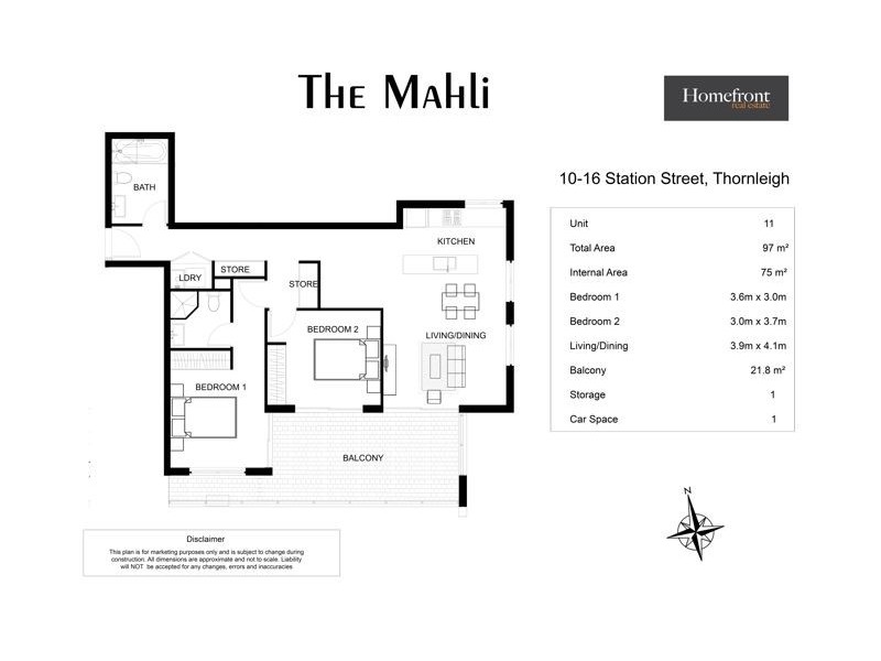 10-16 Station Street, Thornleigh NSW 2120 Floorplan