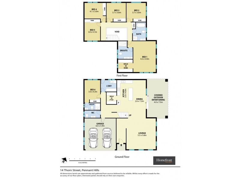 14 Thorn Street, Pennant Hills NSW 2120 Floorplan