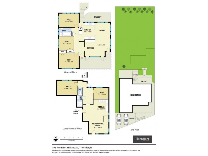 193 Pennant Hills Rd, Thornleigh NSW 2120 Floorplan