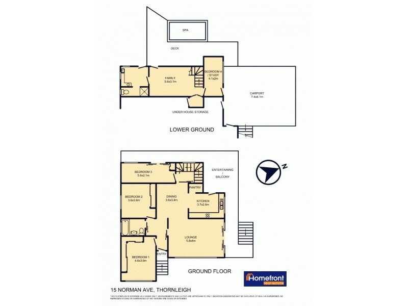 15 Norman Avenue, Thornleigh NSW 2120 Floorplan