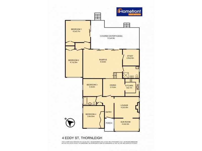 4 Eddy Street, Thornleigh NSW 2120 Floorplan
