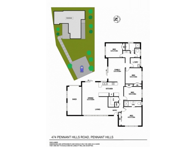 474 Pennant Hills Rd, Pennant Hills NSW 2120 Floorplan