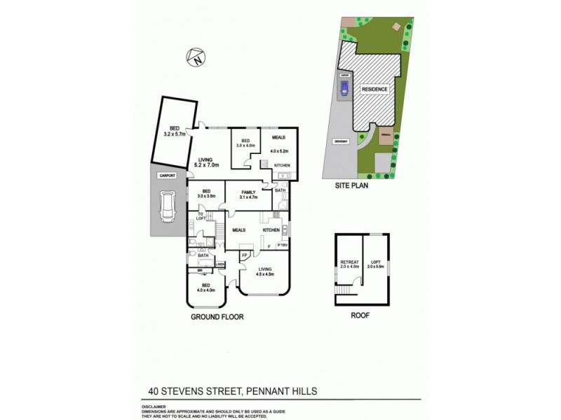 40 Stevens Street, Pennant Hills NSW 2120 Floorplan