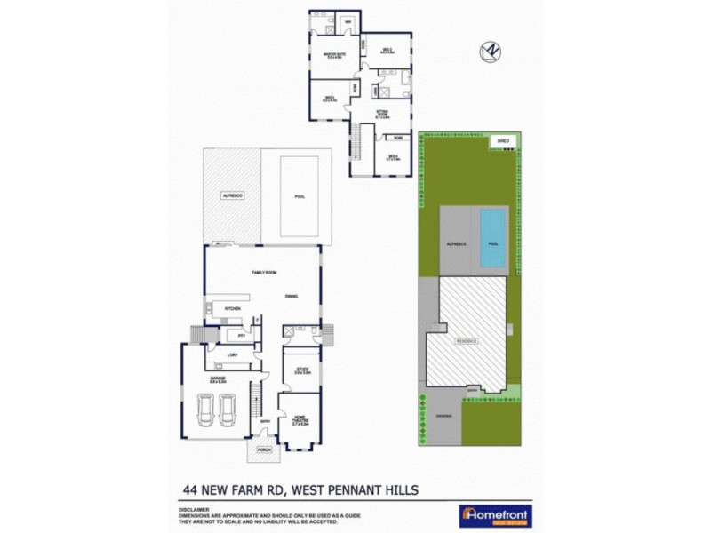 44 New Farm Road, West Pennant Hills NSW 2125 Floorplan