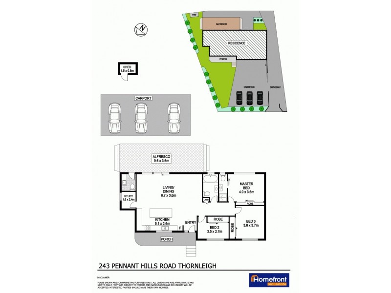 243 Pennant Hills Road, Thornleigh NSW 2120 Floorplan