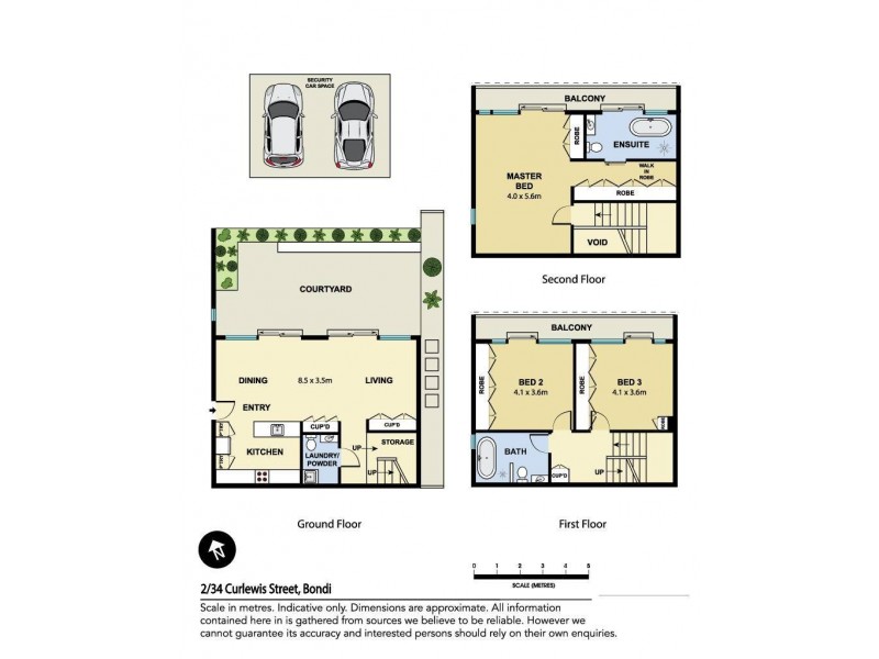2/34 Curlewis Street, Bondi Beach NSW 2026 Floorplan