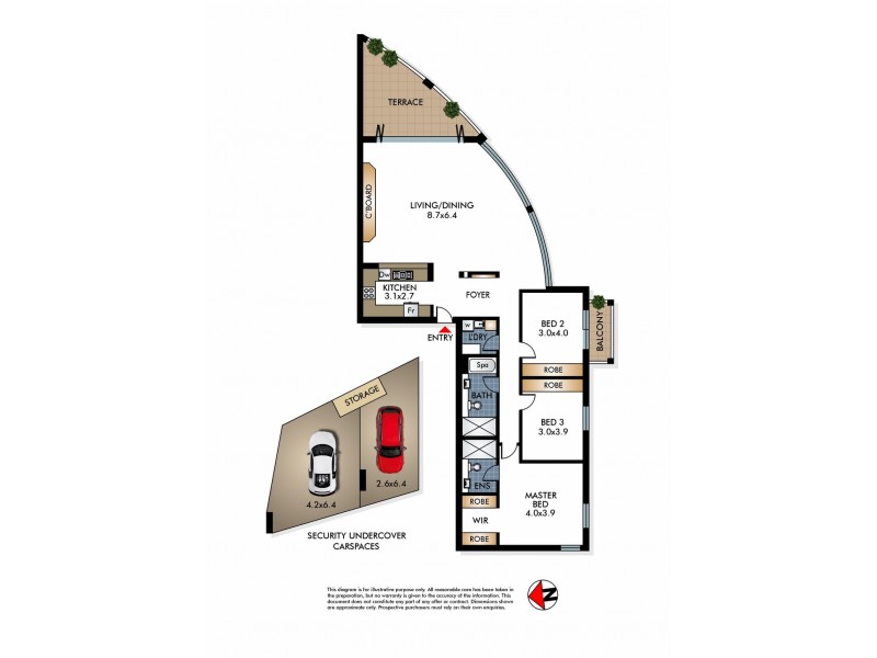 5/28-30 Carlisle Street, Rose Bay NSW 2029 Floorplan