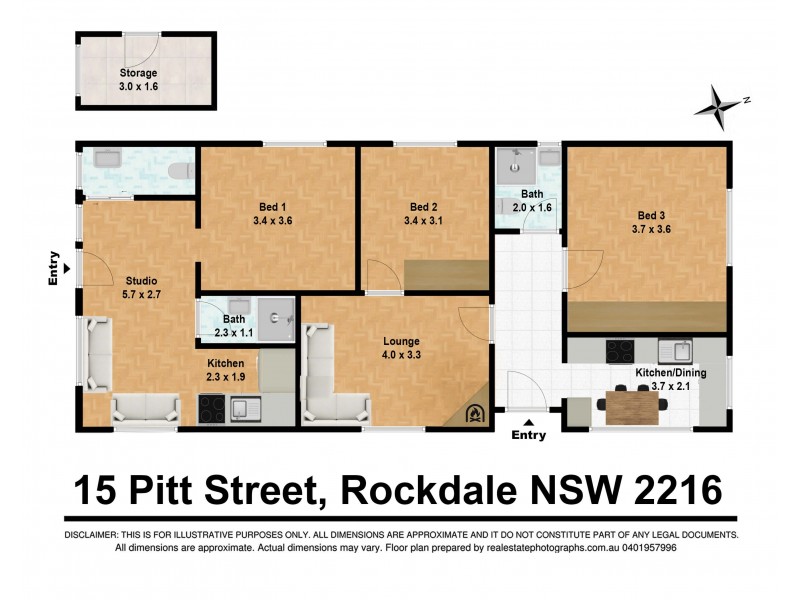 15 Pitt Street, Rockdale NSW 2216 Floorplan