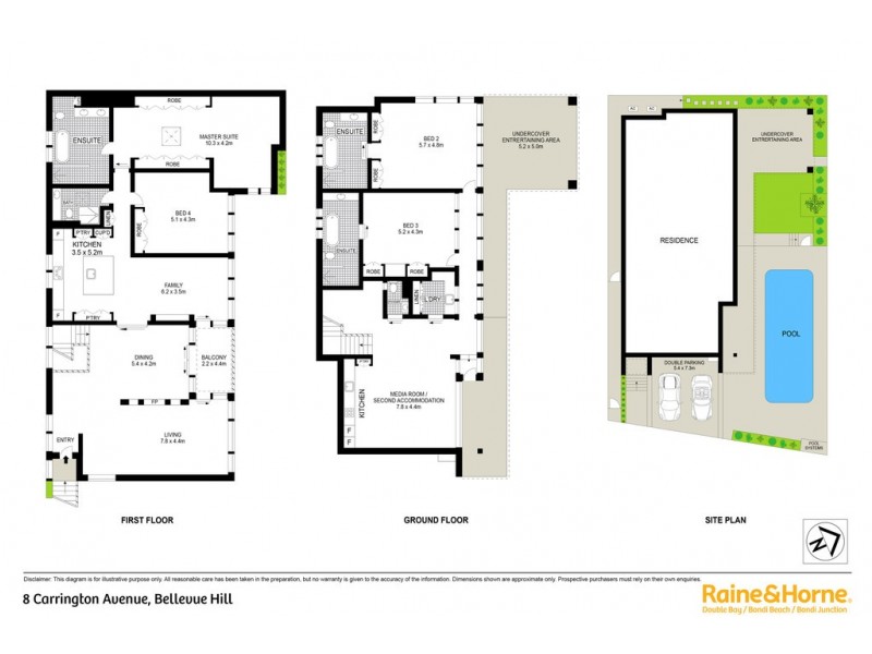 8 Carrington Avenue, Bellevue Hill NSW 2023 Floorplan