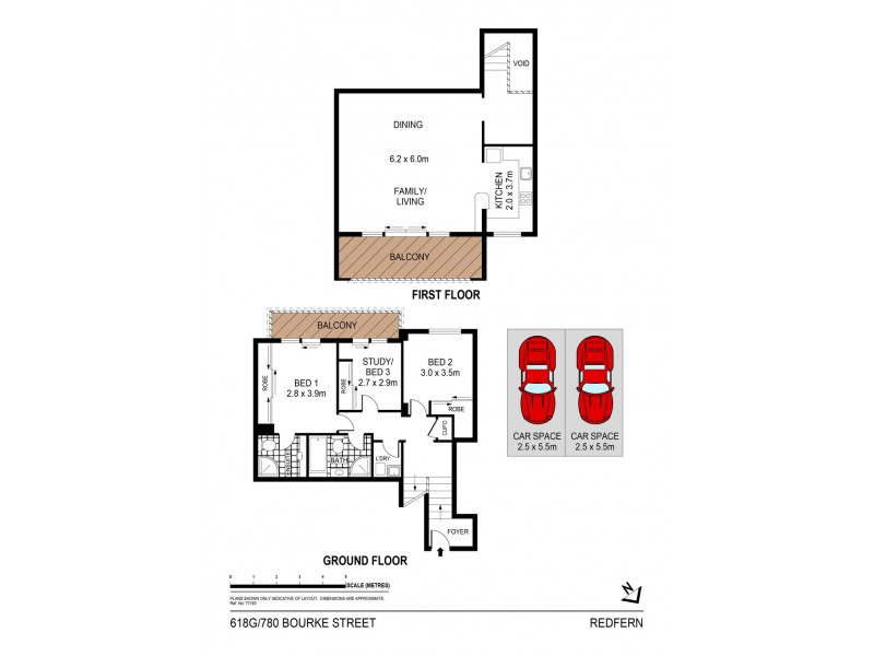 618G/780 Bourke Street, Redfern NSW 2016 Floorplan