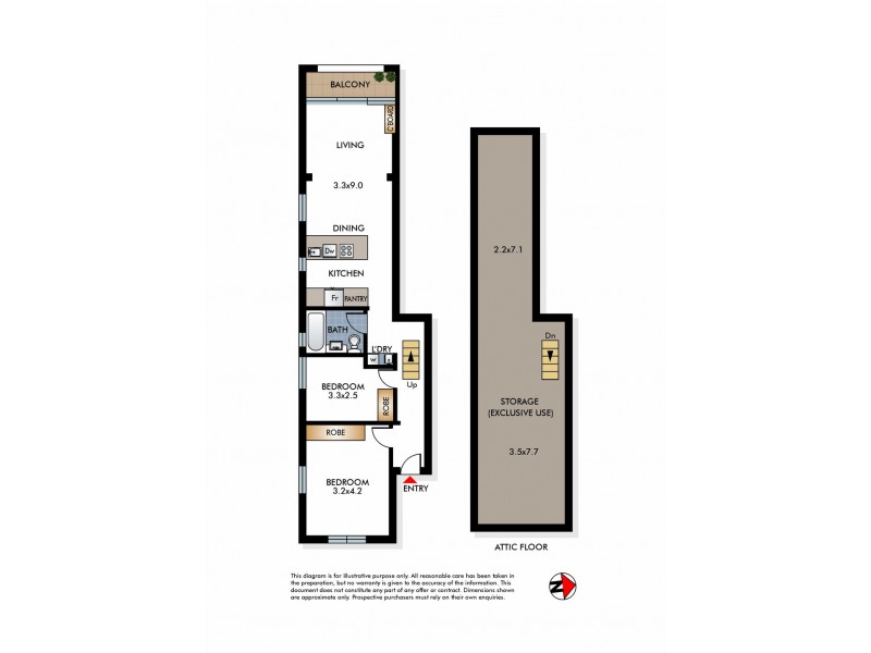 6/768 New South Head Road, Rose Bay NSW 2029 Floorplan