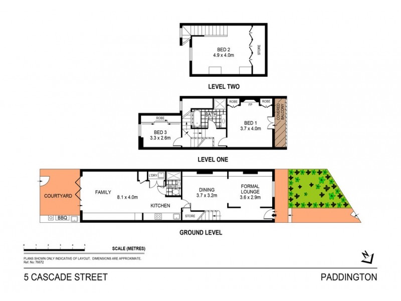 5 Cascade Street, Paddington NSW 2021 Floorplan