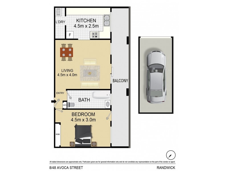 8/48 Avoca Street, Randwick NSW 2031 Floorplan