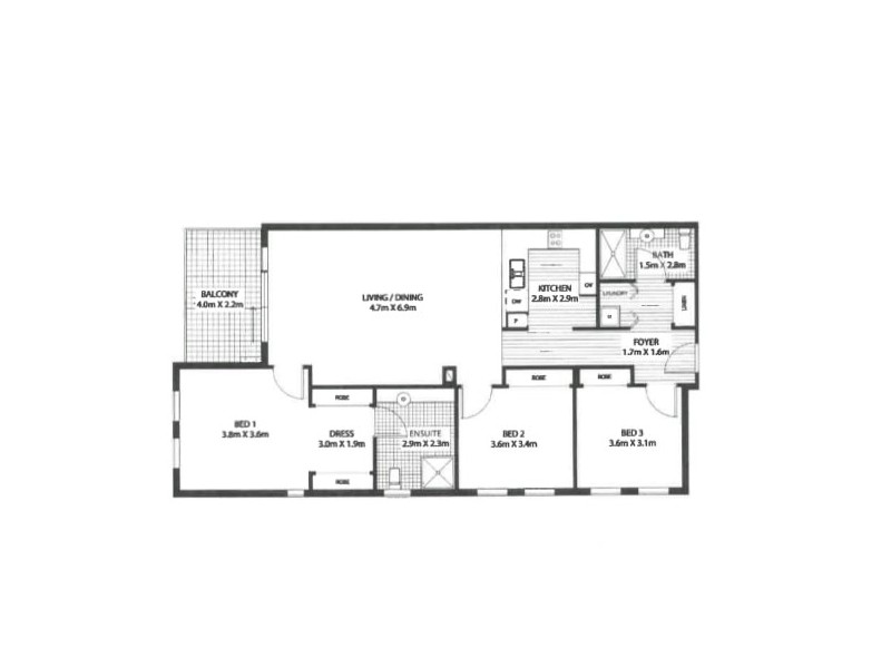 28/24-32 Flood Street, Bondi NSW 2026 Floorplan
