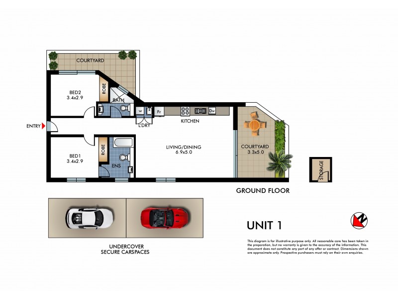 1/2 Warners Avenue, North Bondi NSW 2026 Floorplan