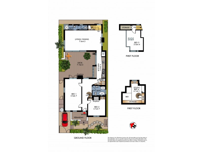 25 Cove Street, Watsons Bay NSW 2030 Floorplan