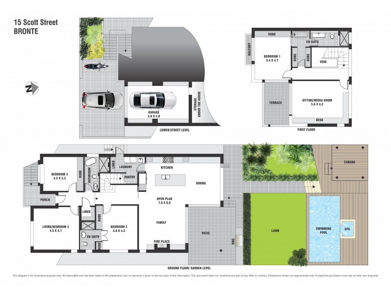 15 Scott Street, Bronte NSW 2024 Floorplan