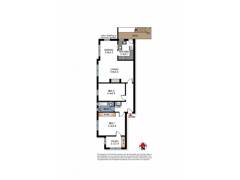 5/22 Hastings Parade, North Bondi NSW 2026 Floorplan