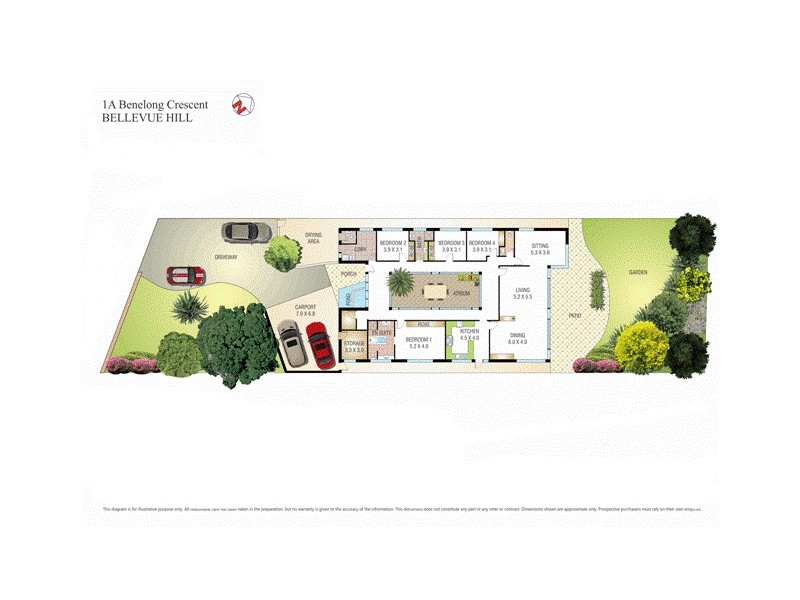 1A Benelong Crescent, Bellevue Hill NSW 2023 Floorplan