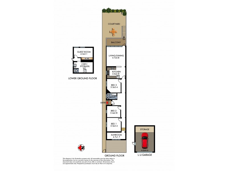 160 Hastings Parade, North Bondi NSW 2026 Floorplan