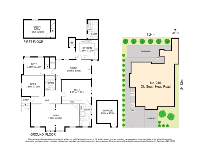 246 Old South Head Road, Bellevue Hill NSW 2023 Floorplan