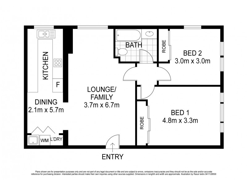 9/69 Birriga Road, Bellevue Hill NSW 2023 Floorplan