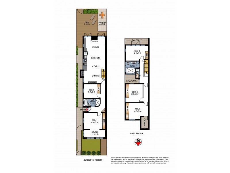 101 Chaleyer Street, Rose Bay NSW 2029 Floorplan
