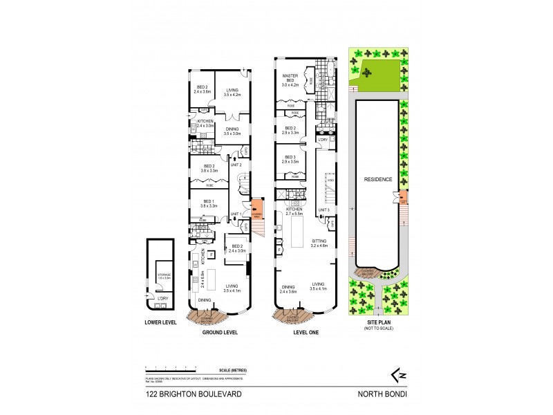 122 Brighton Boulevard, North Bondi NSW 2026 Floorplan