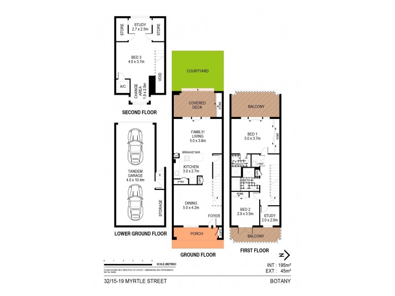32/9-19 Myrtle Street, Botany NSW 2019 Floorplan