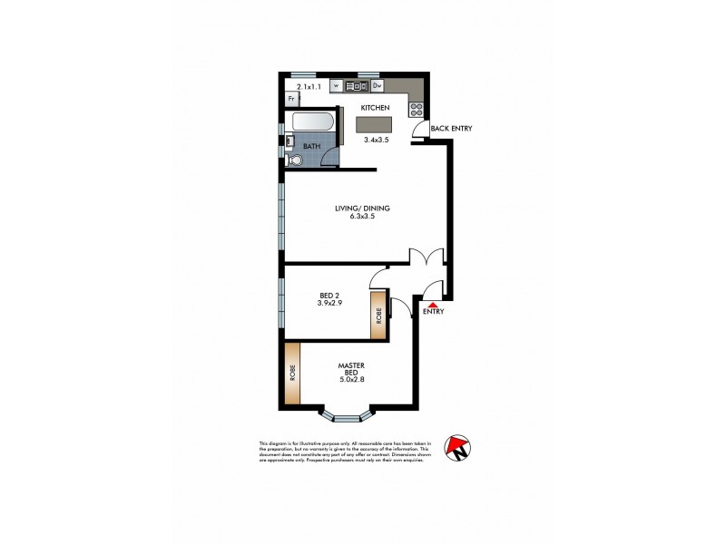 3/21 Beach Road, Bondi Beach NSW 2026 Floorplan