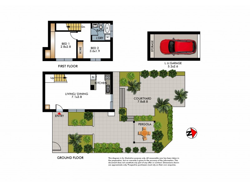 69/7 Botany Street, Bondi Junction NSW 2022 Floorplan