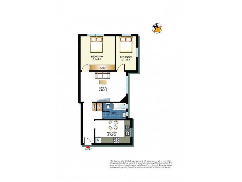 11/43 Francis Street, Bondi Beach NSW 2026 Floorplan