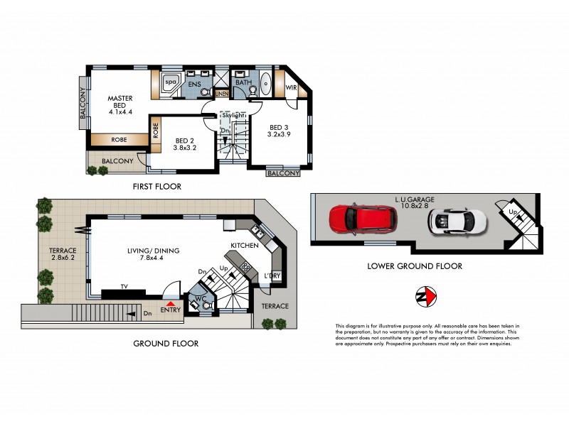 128a Clyde Street, North Bondi NSW 2026 Floorplan