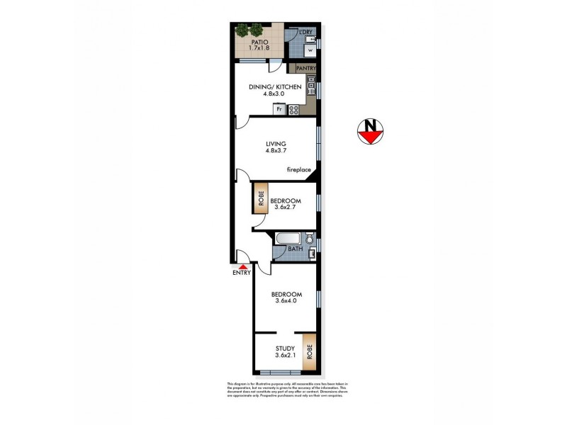 2/47 Blair Street, Bondi Beach NSW 2026 Floorplan