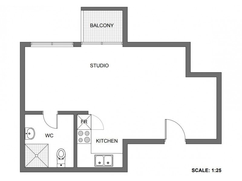 4/481 Old South Head Road, Rose Bay NSW 2029 Floorplan