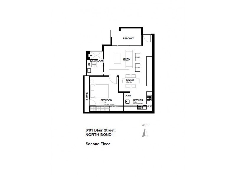 6/81 Blair Street, North Bondi NSW 2026 Floorplan