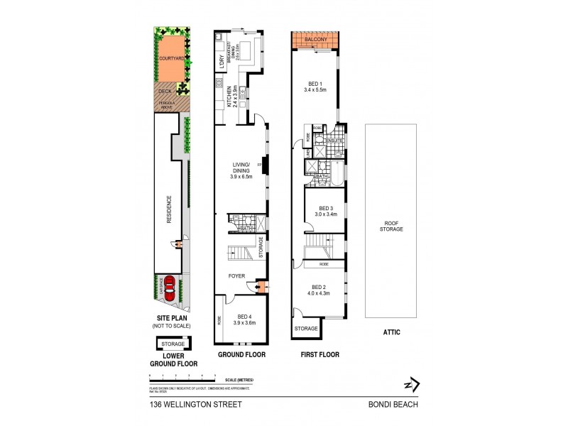 136 Wellington Street, Bondi Beach NSW 2026 Floorplan