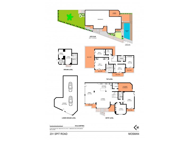 231 Spit Road, Mosman NSW 2088 Floorplan
