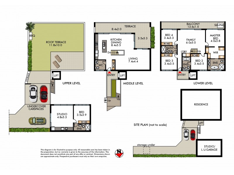 26 Loombah Road, Dover Heights NSW 2030 Floorplan