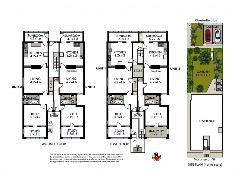 89 Macpherson Street, Bronte NSW 2024 Floorplan