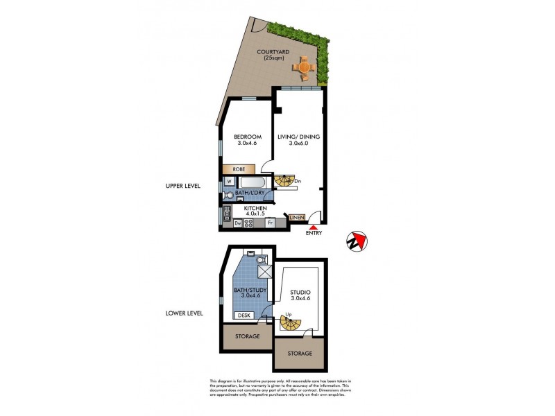 2/15 Furber Road, Centennial Park NSW 2021 Floorplan
