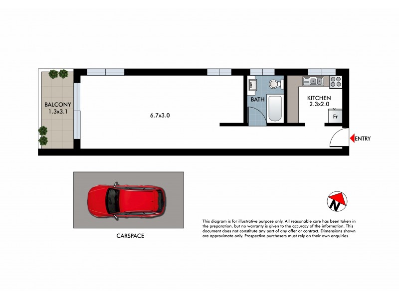 10/101 Bronte Road, Bondi Junction NSW 2022 Floorplan
