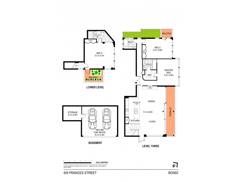 6/8 Francis Street, Bondi Beach NSW 2026 Floorplan