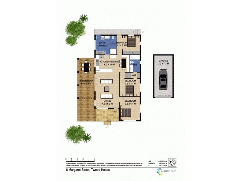 8 Margaret Street, Tweed Heads NSW 2485 Floorplan